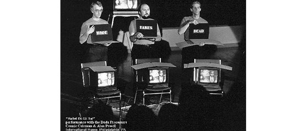 Ballet Digital - Live performance - with Joe D'Agostino , Richard Harkness, Bob  Massey- Festival of World Cinema 1989