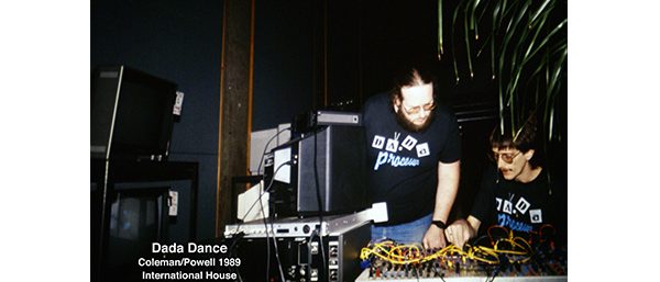 DADA Dance - Live video performance with David Jones and Steve Bueret- 1989-International House Philadelphia PA