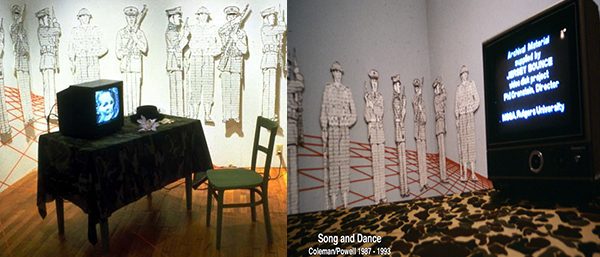 Song & Dance - 1987-1993 -video and 24 drawings