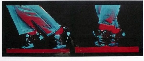 Connie Coleman: Dancing Feet Color - print. Produced, software by . 1991