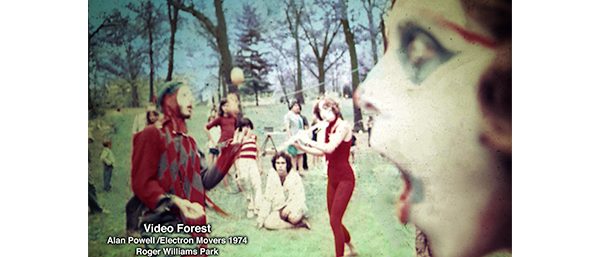 Video Forest by Alan Powell 1974, Roger Williams Park, Providence, RI