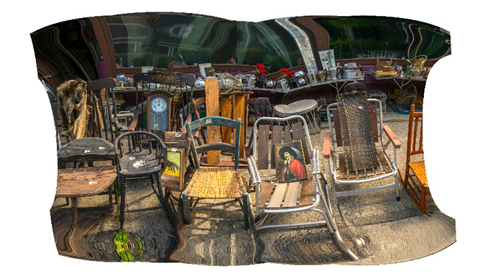 "Main Street Yard Sale" 24" X 30" archival inkjet print