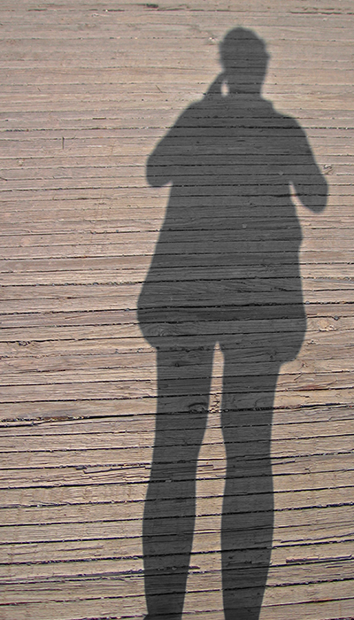 Connie Coleman- Shadow on Boardwalk -2008